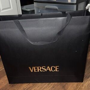 Versace Men White and Gold Robe